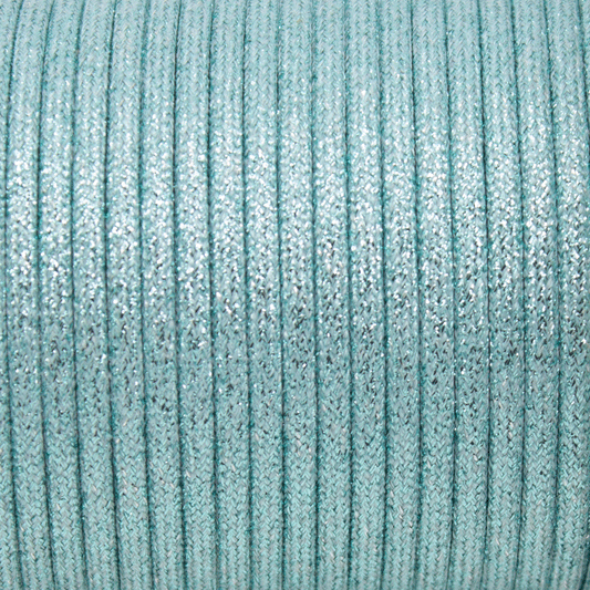 30m Rolle 550 TYP III Paracord in der Farbe: GLITTER SHINY ICE