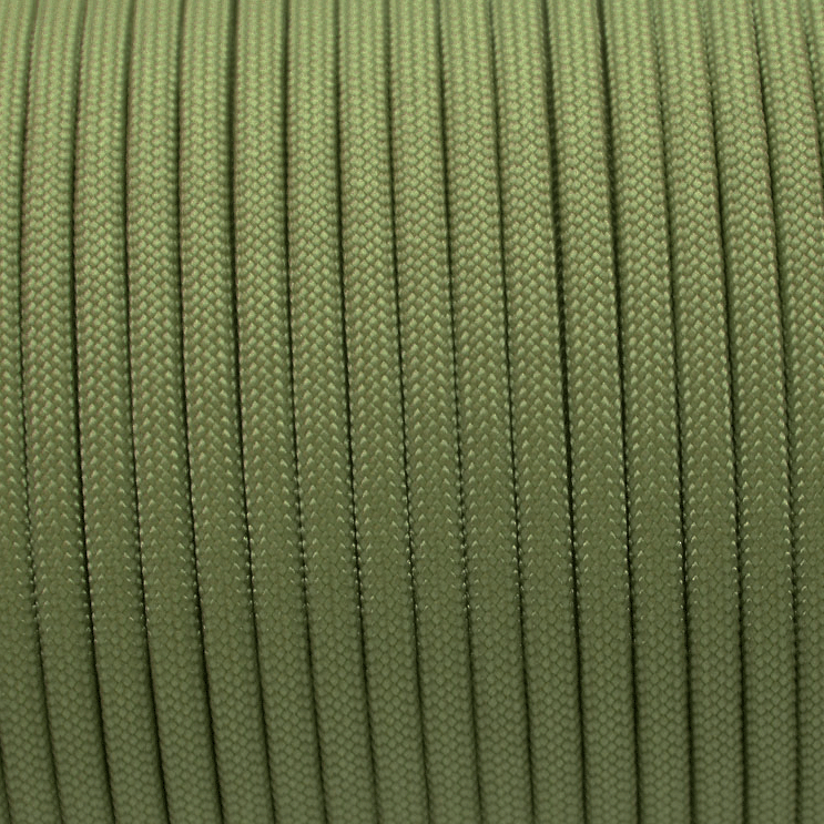 Meterware 550 TYP III Parachute Cord in der Farbe: HOLY GUACAMOLE