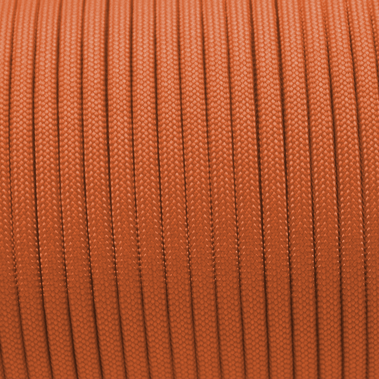 Meterware 550 TYP III Parachute Cord in der Farbe: INTERNATIONAL ORANGE