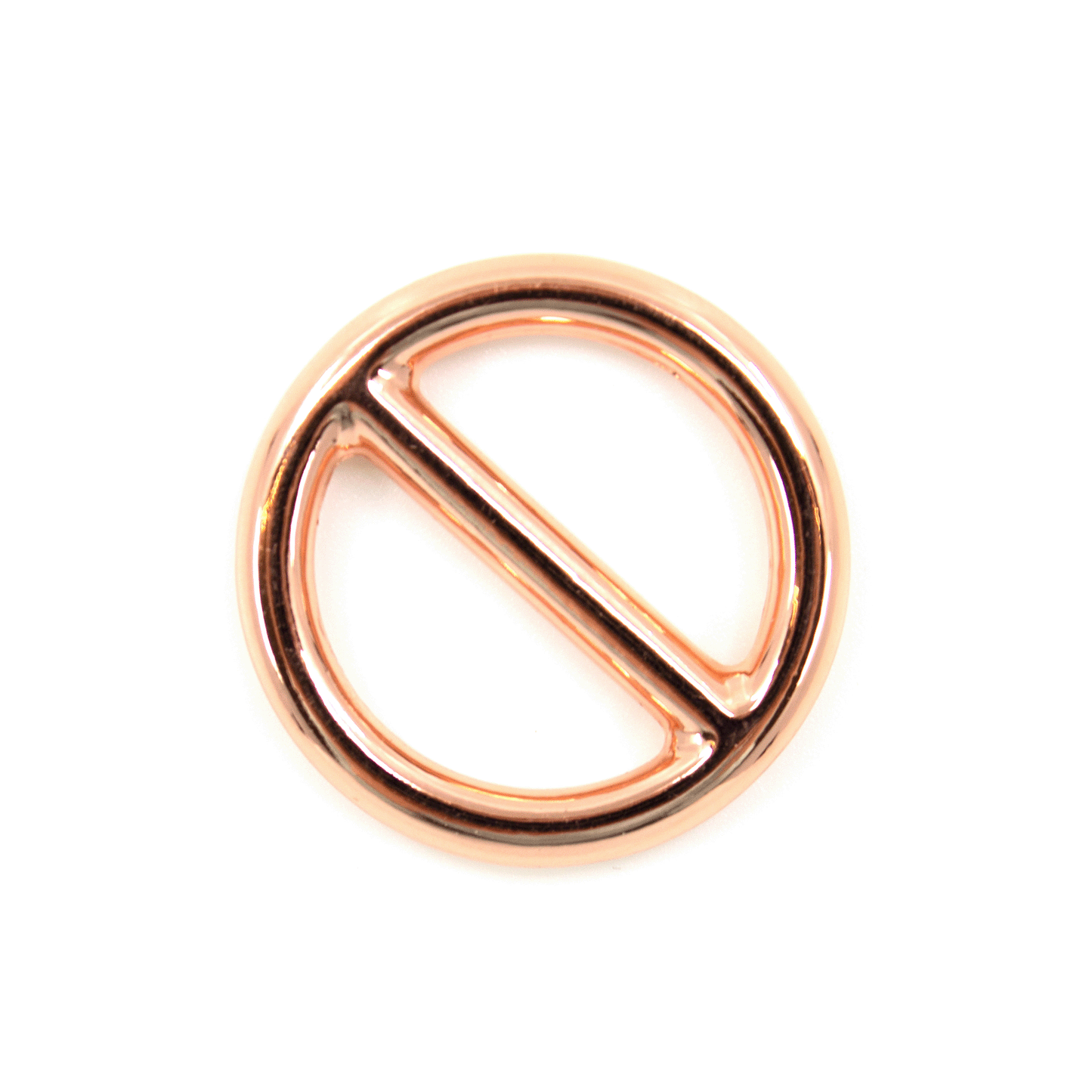 ROSÉGOLD - O-Ring mit Steg 16mm