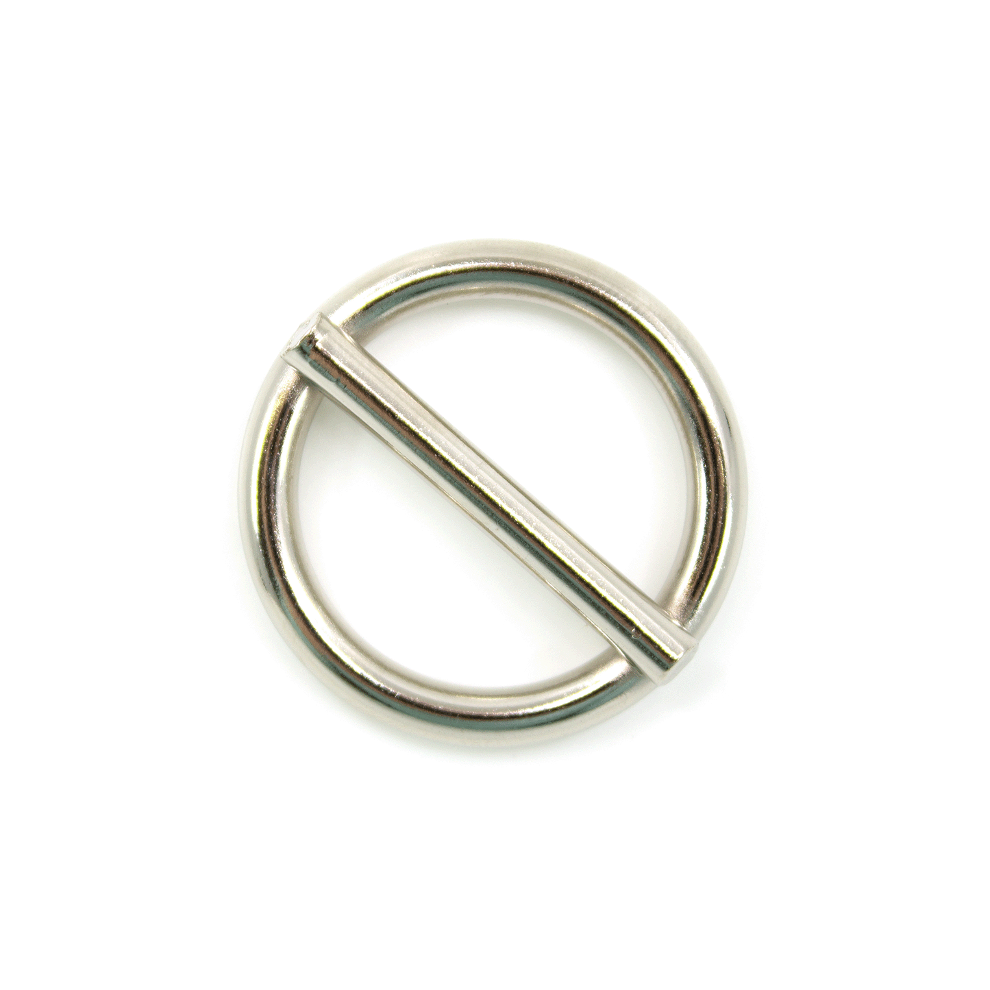 SILBER - O-Ring mit Steg 16mm