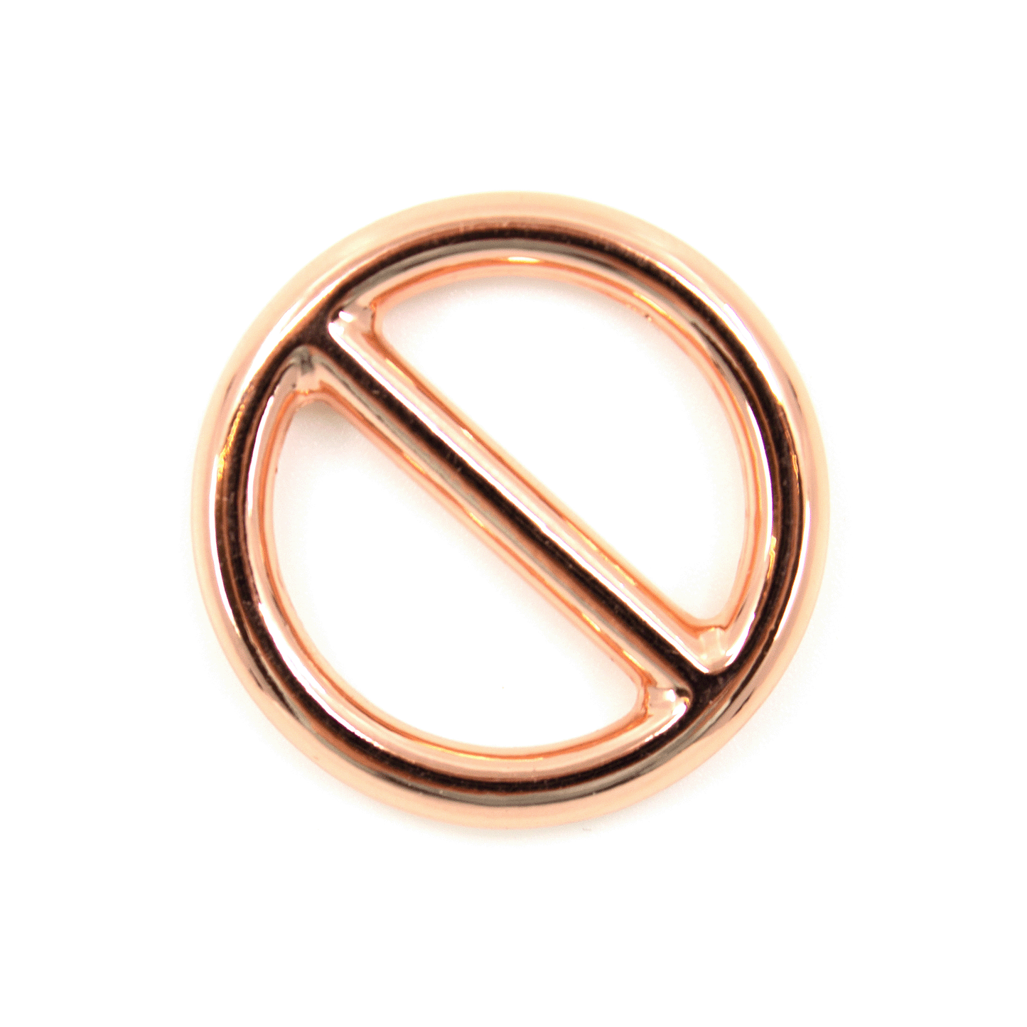 ROSÉGOLD - O-Ring mit Steg 20mm