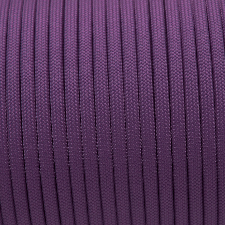 Meterware 550 TYP III Parachute Cord in der Farbe: PURPLE