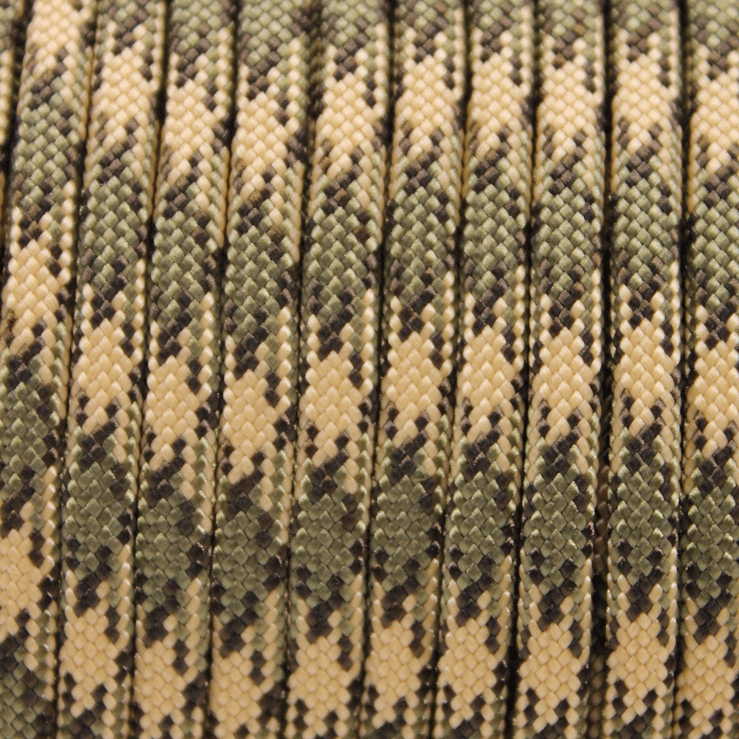 Meterware 550 TYP III Parachute Cord in der Farbe: RATTLER
