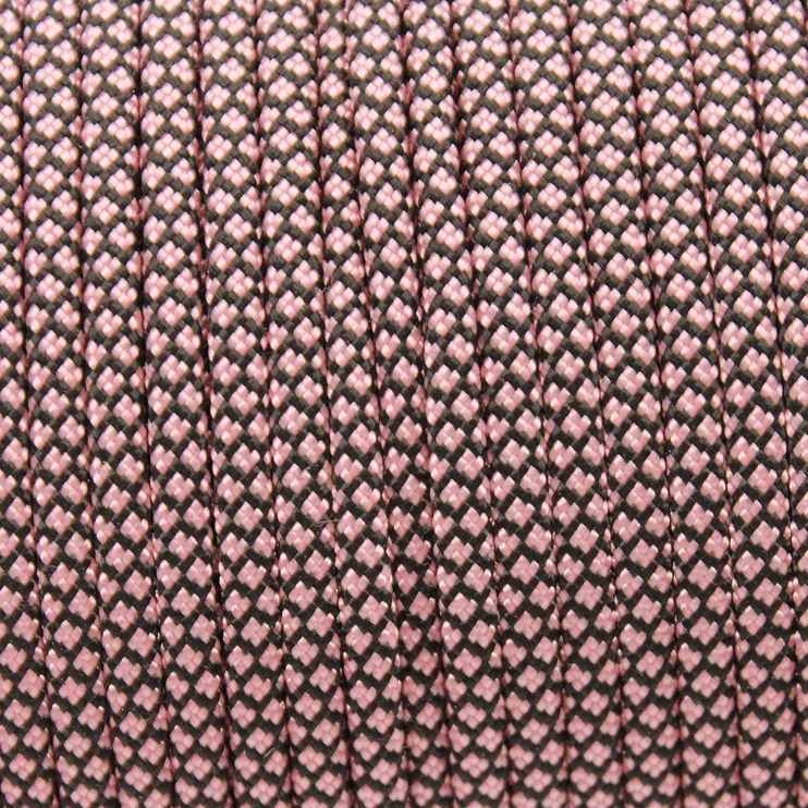 Meterware 550 TYP III Parachute Cord in der Farbe: ROSE PINK DIAMONDS