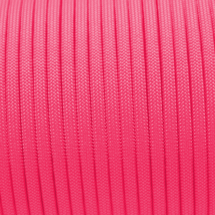 Meterware 550 TYP III Parachute Cord in der Farbe: SALMON