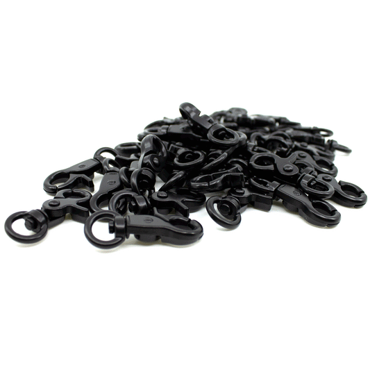 MATT SCHWARZ - Scherenkarabiner 45 x 10mm