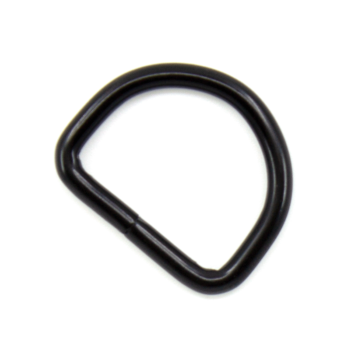 SCHWARZ (matt) - D-Ring 25mm