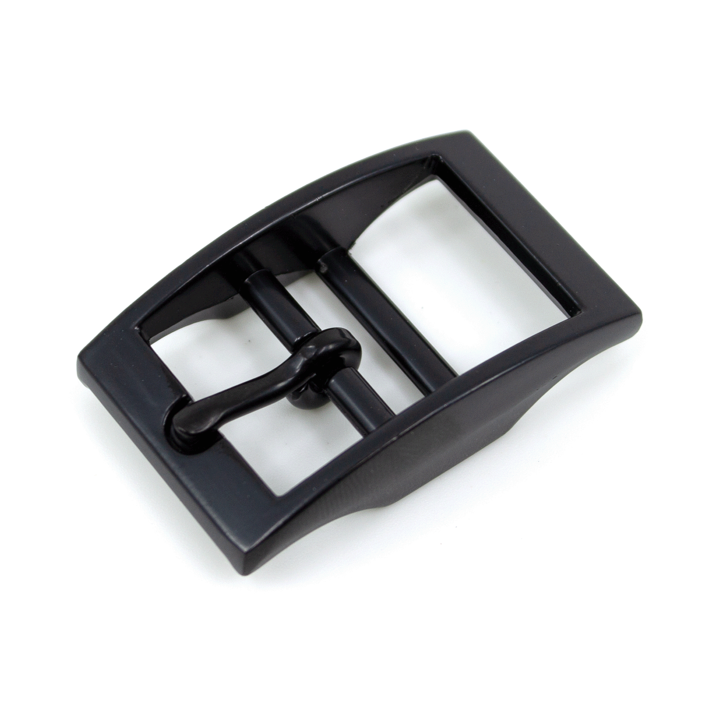 MATT SCHWARZ - Doppelstegschnalle 20mm