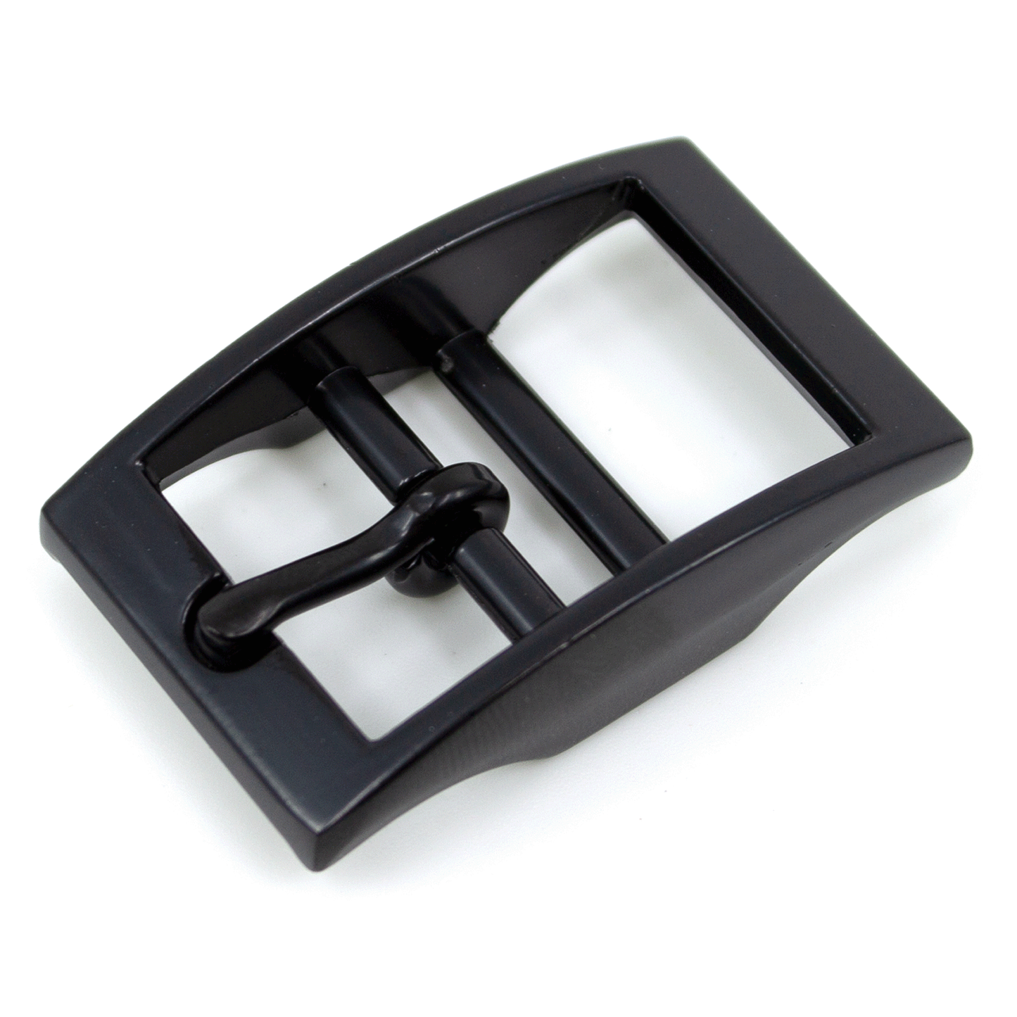 MATT SCHWARZ - Doppelstegschnalle 25mm