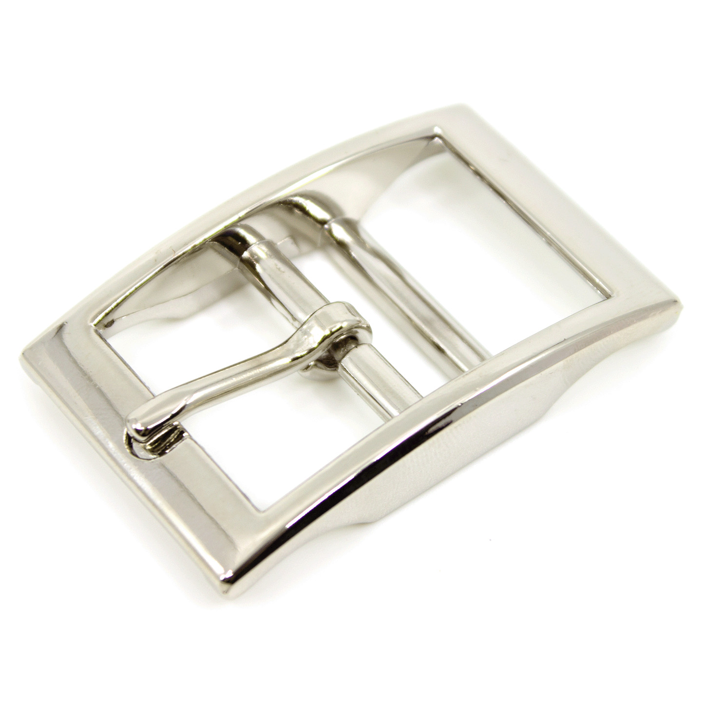 SILBER - Doppelstegschnalle 25mm