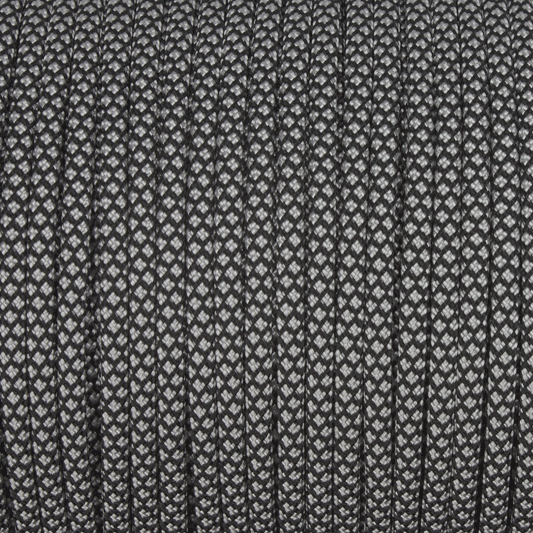 Meterware 550 TYP III Parachute Cord in der Farbe: SILVER DIAMONDS