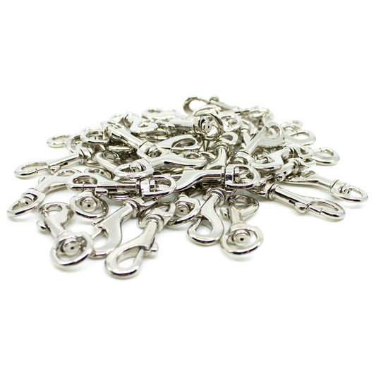 SILBER - Bolzenkarabiner 59 x 12mm