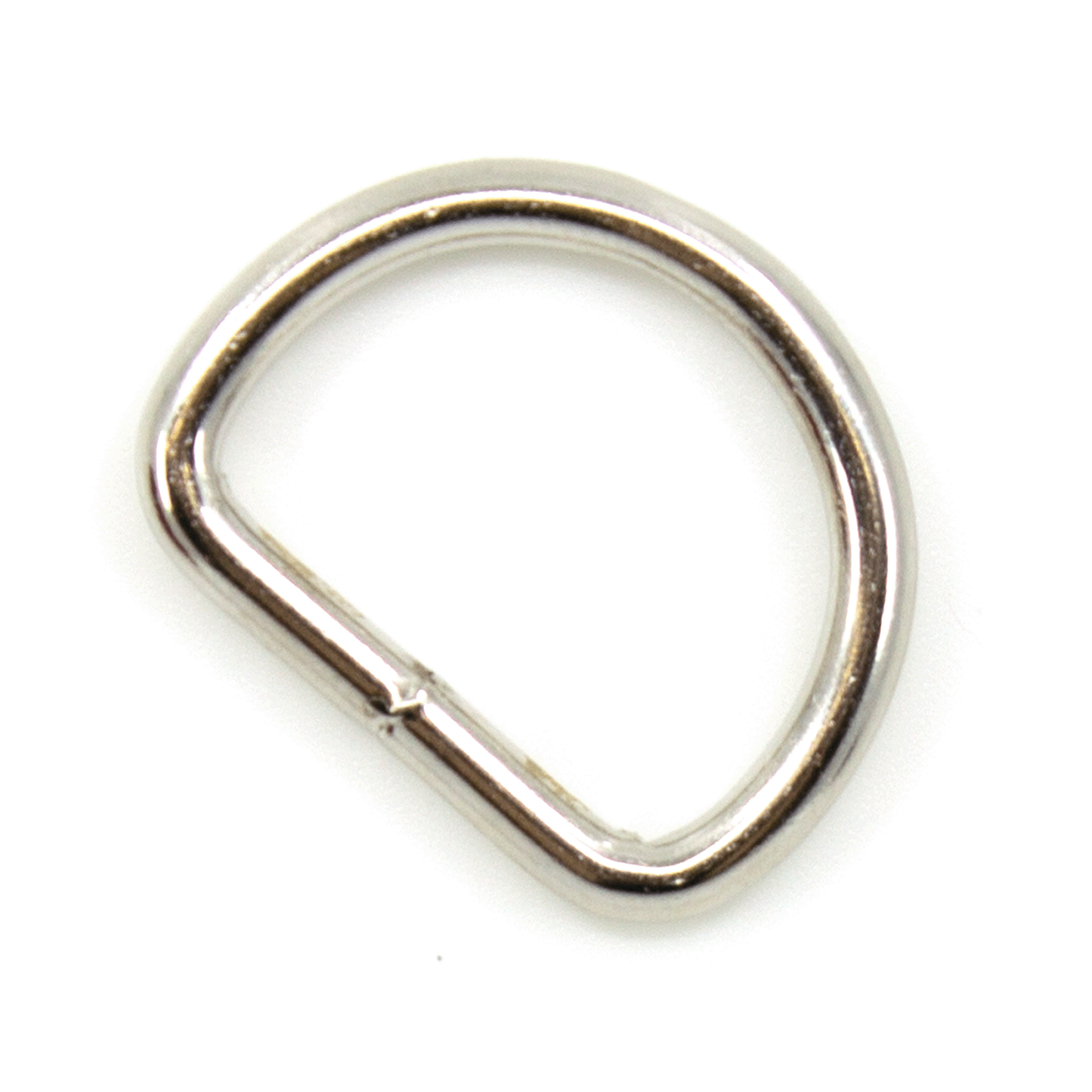 STAHL (vernickelt) - D-Ring 30mm