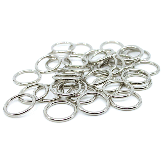 STAHL (vernickelt) - O-Ring 25mm