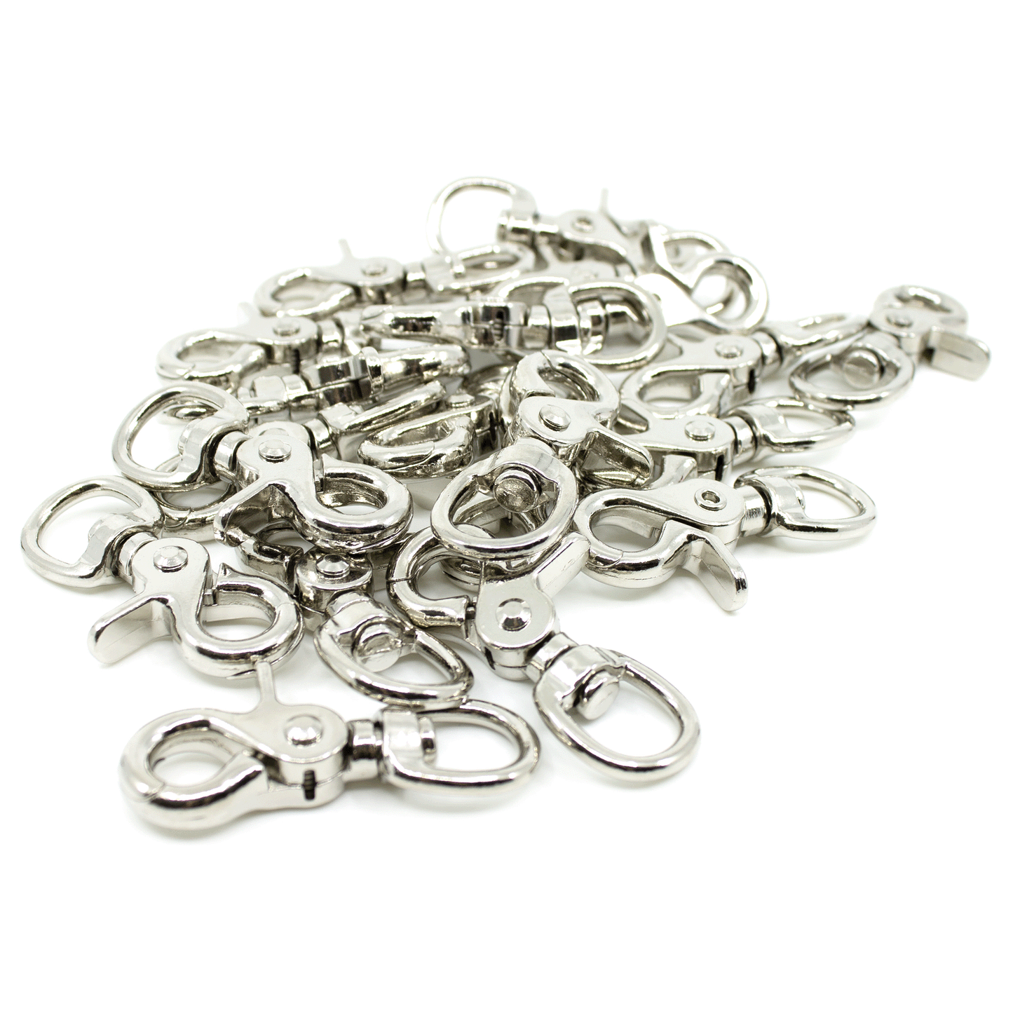 SILBER - Scherenkarabiner 62 x 16mm