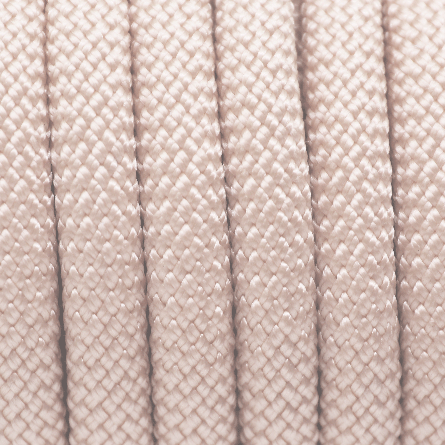 NYLON Premium Seil Meterware rund - 10mm, Farbe PEARL ROSÉ