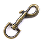 PACO & FAY Bolzenkarabiner 80x20mm Antik Messing