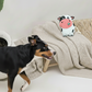 BUDDY. Hundespielzeug aus Leder "Kuh"
