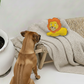 BUDDY. Hundespielzeug aus Leder "Löwe"