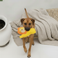 BUDDY. Hundespielzeug aus Leder "Löwe"
