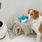 BUDDY. Hundespielzeug aus Leder "Wal"