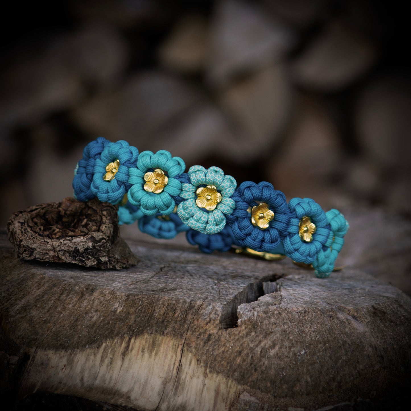 Individuelles Halsband 8er FLOWER