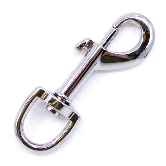 SILBER - Bolzenkarabiner 80 x 17mm