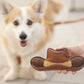 BUDDY. Hundespielzeug aus Leder "Cowboyhut"