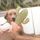 BUDDY. Hundespielzeug aus Leder "Kaktus"