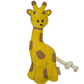 BUDDY. Hundespielzeug aus Leder "Giraffe"