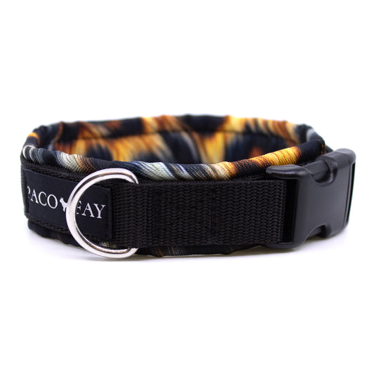 Gepolstertes Halsband mit Gurtband und wasserabweisendem Polyester