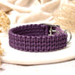 Hundehalsband aus Paracord im Muster Back Road Journey
