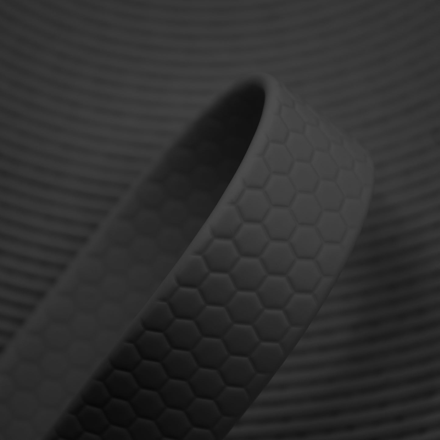 Hexa wasserabweisendes Gurtband in schwarz