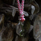 Kurzführer aus Paracord in Rosa-Tönen