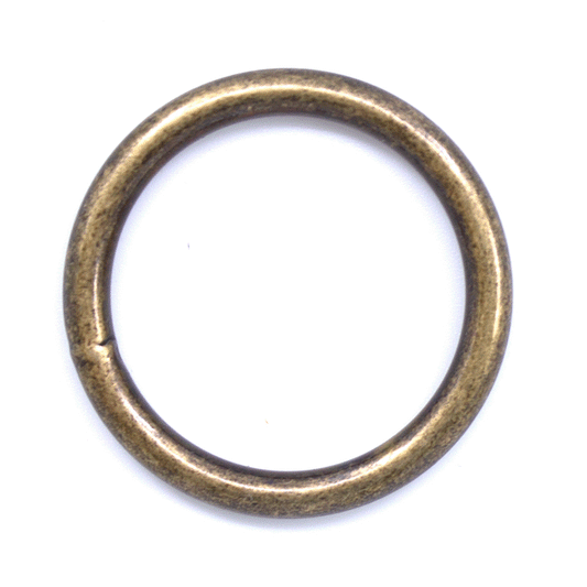 Antik Messing O-Ring (Rundring) 30mm