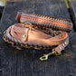 Paracord-Look in Blood Orange und Mocca
