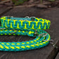 Halsband und Leine aus Paracord für mittelgroße Hunde