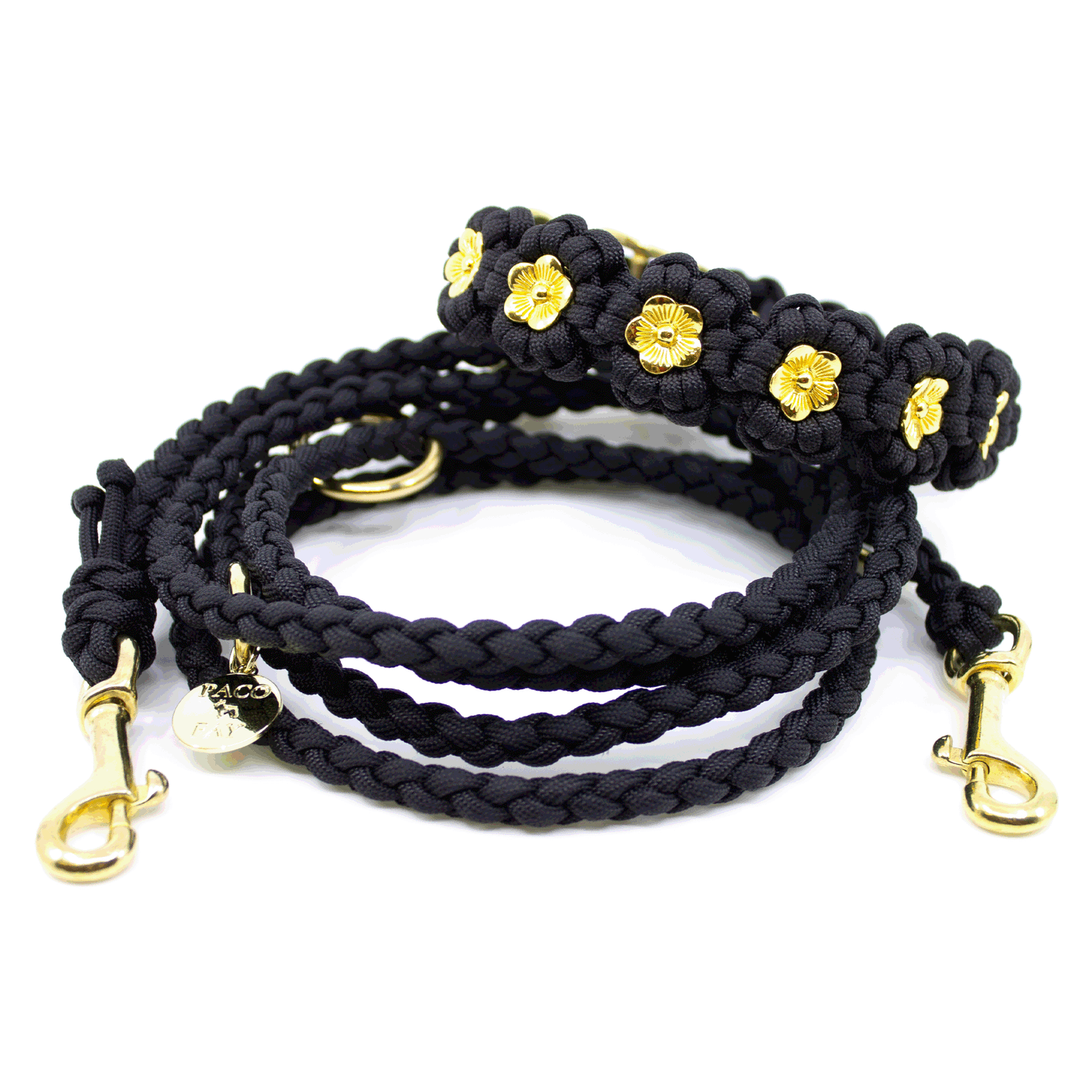 PACO & FAY Halsband und Leine aus Paracord