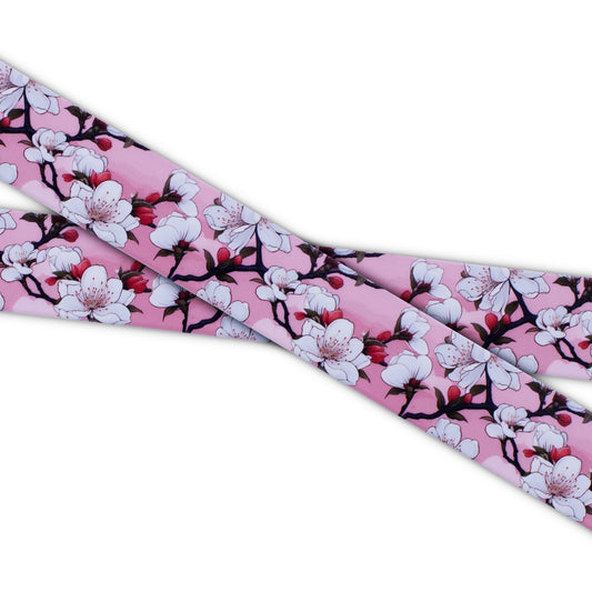 UV bedruckte Biothane® - Muster : CHERRY BLOSSOMS