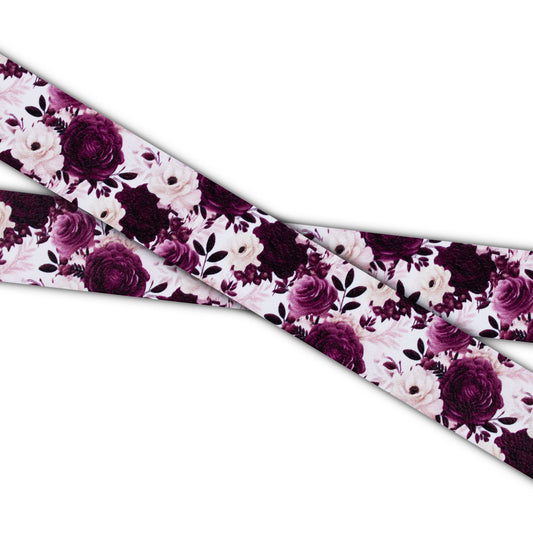 UV bedruckte Biothane® - Muster : WINE FLORAL