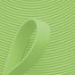 Nahaufnahme von hellgrüner BioThane Beta Standard Meterware (Farbcode PASTELL GREEN GN529) mit matter, lederähnlicher Struktur für Hundezubehör und Reitsport.