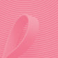 Nahaufnahme von pastell-rosafarbener BioThane Beta Standard Meterware (Farbcode PASTELL PINK PK522) mit matter, lederähnlicher Struktur für Hundezubehör und Reitsport.