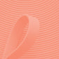 Nahaufnahme von lachsrosafarbener BioThane Beta Standard Meterware (Farbcode SALMON PINK PK525) mit matter, lederähnlicher Struktur für Hundezubehör und Reitsport.