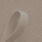 Nahaufnahme von taupe-farbener BioThane Beta Standard Meterware (Farbcode TAUPE TN523) mit matter, lederähnlicher Struktur für Hundezubehör und Reitsport.