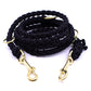 Paracord Hundeleine MIAMI in Schwarz