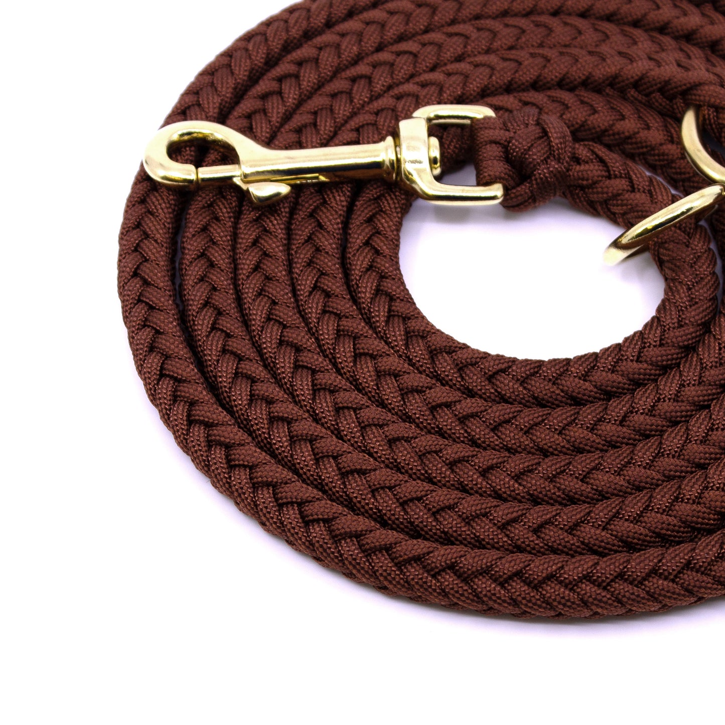 Paracord Hundeleine KAIRO in Chocolate