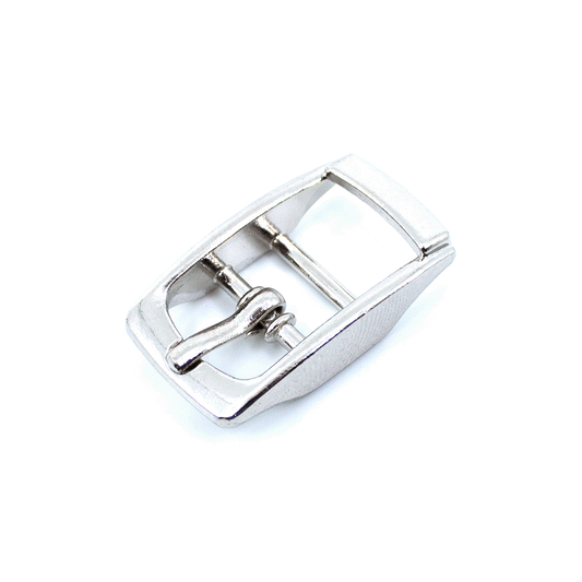 Doppelstegschnalle 13mm silber