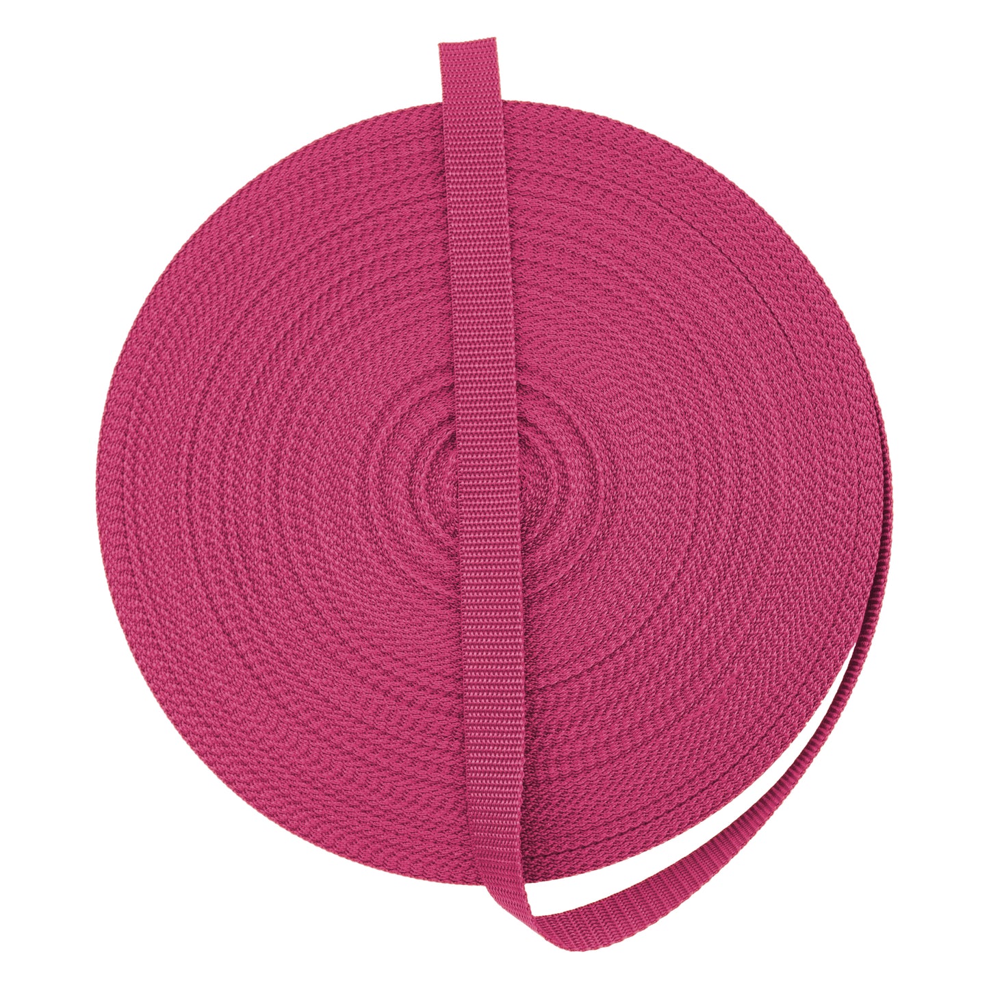 Gurtband 25mm Meterware - Dunkelrosa