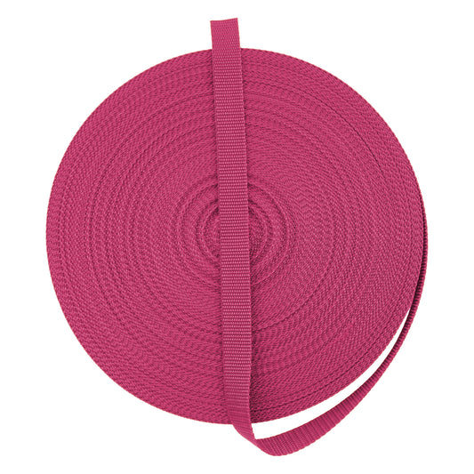 Gurtband 20mm Meterware - Dunkelrosa